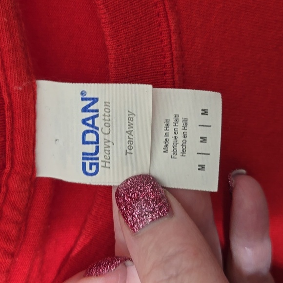 Gildan Spiderman Red and Black Short Sleeve Tee - Picture 2 of 3